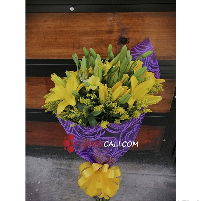 Bouquet de lirios día de la Madre en cali