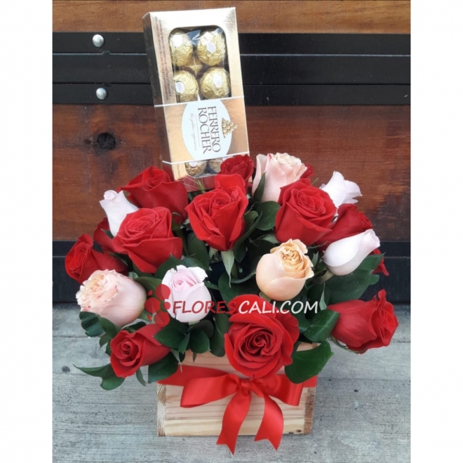 Caja ternura con chocolates Dia de la Madre 