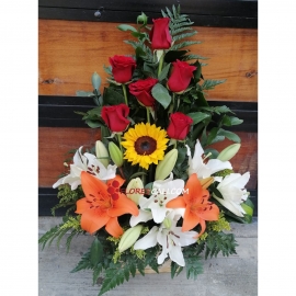 Arreglo lirios para ti  Mama