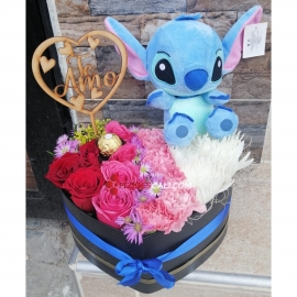 Te amo stich flor surtida 